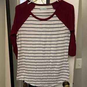 Maurices 3/4 sleeve top